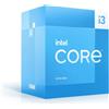 Intel® Core™ i3-13100, processore desktop, per sistemi 4 core (4 P-core + 0 E-core) Cache 12 MB, fino a 4,5 GHz