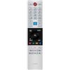 Gvirtue 30099654 CT-8533 CT8533 CT8541 RC42150 Telecomando compatibile con TV LED Toshiba Full HD 4K Ultra Smart non richiede installazione
