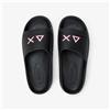 Sun68 Ciabatte uomo in PU nero logo rosso