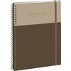 Exacompta 2901986E - Agenda settimanale da ufficio SAD 29S Gustave, 21 x 29,7 cm, da settembre 2026 a dicembre 2027-16 mesi, colore: marrone/grigio