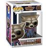 Funko Pop! Vinyl: Marvel - Guardians Of The Galaxy 3 - Rocket Raccoon - Guardiani Della Galassia - Figura in Vinile da Collezione - Idea Regalo - Merchandising Ufficiale - Movies Fans