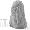 VEVOR Copertura in Finta Roccia, Copertura per Pompa da Pozzo in Finta Roccia, Consistenza Naturale Realistica, Artificiale e Resistente alle Intemperie per Giardino, Grigio, Taglia Media