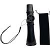 Oshhni Strumenti Musicali Del Flauto, Kazoo Strumento Musicale, Kazoo Con Cordino Con Borsa Di Stoccaggio Strumenti a Fiato per Violini per Feste, Viaggi E Uso Domestico, Nero