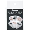 Ibanez Tim Henson Signature Pick, Teardrop shape, 1.11mm, Polyacetal, Color: Pink and White