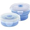 NUVITA CONTENITORI IN SILICONE 230 ML BLU