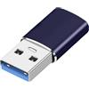 Generic Adattatore USB C - Convertitore da tipo Ce a USB A | Confezione da 4 adattatori da US-B Ce maschio a U-SB femmina per la ricarica del trasferimento dati compatibile con US-B 4 U-S-B 3 laptop, telefoni