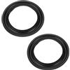 Acouto SpeakerEdge, 5 4 altoparlante Surround riparazione subwoofer bordo in schiuma Woofer parte di ricambio nero (12,7 cm)