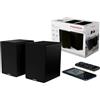 Thomson Ensemble de deux enceintes - THOMSON - WS400DUO - 2x 7,5W - Noir