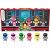 Little People Collector Power Rangers - Set di 6 personaggi in edizione speciale per adulti e fan, 6 personaggi in una confezione da esposizione