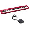 CASIO PX-S1100 Red Pianoforte digitale 88 tasti rosso con Bluetooth