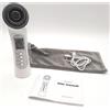 CARER BEAUTY Massaggiatore facciale contro le rughe 5 in 1 dispositivo a radiofrequenza per il viso con 2 LED Light Therapy RF Vibration Ion per la cura del viso di pulizia profonda e rimozione dell'acne antirughe e invecchiamento
