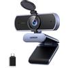 Ugreen Webcam Ugreen USB 4K Ultra HD - Grigia