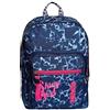 Seven Zaino Extra Fit, Dyed Hearts, Blu, Doppio Scomparto, Maxi tasca frontale attrezzata, Per bambini e ragazzi, Scuola e Tempo Libero