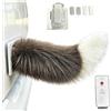 Generico Coda mobile - 32 cm, coda per auto elettrica telecomandata, ornamento in peluche scodinzolante | Decorazione animale elettrica dinamica ricaricabile e realistica | Simpatico veicolo con çoda scodinzol