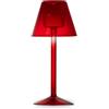WD LifeStyle Portacandela Tealight Vetro Borosilicato H 22 Cm Rosso