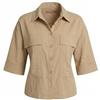 Yes Zee Camicetta G210 E00 0298 Fango, Beige, XS (IT, Testo, XL, Regular, Regular, Beige)