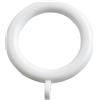 Merriway Bulk Hardware BH05953 Anelli per Bastoni per Tende, Bianco, Set di 24 Pezzi