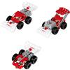 Theo Klein 8793 Set da Costruzione Bosh Racing Team, 3 in 1, per Costruire Diversi Veicoli da Corsa, Include Piani di Costruzione per 3 Modelli, Giocattoli per Bambini dai 3 Anni in su