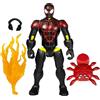 Marvel Hasbro, Marvel MixMashers, Miles Morales, action figure e accessori di Spider-Man da mischiare e abbinare