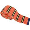 Suitsupply Uomo Cravatta ~70 X 6 CM Arancione Pura Lana Righe Maglia Squared-End