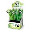 Lebez Espositore 36 penne con cappuccio Lebez Flexy Panda inchiostro blu 81890