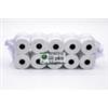 Rotolificio Pugliese Rotoli registratore di cassa Rotolificio Pugliese BPA Free 48 g/m² - 57 mm foro 12 mm - conf. 10 pz - NBA5730TW