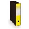 TOPToo Plus by Q-Connect Registratore protocollo con custodia TOPToo Plus by Q-Connect dorso 5 cm - 28,5x35 cm - giallo - 0201043/PM.GS