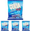 Golia Activ Plus, Caramelle Balsamiche, Freschezza Balsamica, Mentolo e Eucaliptolo, Senza Zucchero, Ripieno di Sciroppo Balsamico, Busta da 90g (Confezione da 4)
