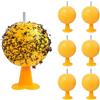 YALiya 6 Pezzi Palline per Mosche Della Frutta, Trappole per Mosche e Formiche, per Cucina, Balconi e Frutteti, Trappole Efficaci per La Cattura di Mosche e Formiche, Pratica Trappola per Mosche