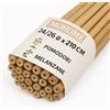 MOHOME Canne Bambù Giardinaggio Naturali Set 25 Cannette 24/26 Ø x 210 cm Bastoncini Supporto Piante Orto Sostegni Tutore Pali Resistenti Rampicanti Giardino Pomodori Melanzane