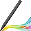 JvKzaen Slim Pen 2 per Microsoft Surface con pressione 4096, gomma e clic destro, Palm Reject, pennino in grafite, per Surface Pro 12/11/10/9/8/7/6/5/4/X, Surface Go 4/3/2, Book 3/2/1, Laptop1-6, Surface