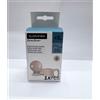 catenella clip in tessuto colore chiaro