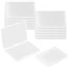 XINGSUI 12 Pezzi Contenitori in Plastica Trasparente, Scatole Portaoggetti con Coperchio, Chiaro Rettangolo Contenitori, per Perline, Gioielli, Artigianato e Piccoli Oggetti (15 x 10.8 x 1.1cm)