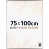 Dutch Frame Factory - Cornice 75x100 cm - Champagne - Cornice per foto in Plastica con vetro plastico Antiriflesso - Cornice portafoto 75x100 cm - Easy