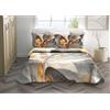 PELLECCHIA 1969 | Copriletto IRGE Trapuntato Estivo Matrimoniale 260x270 cm 100 g/m² Trapuntino Primaverile, Trapunta Leggera, 100% Made in Italy a 2 Piazze (Mary Grigio)