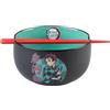 Grupo Erik Ciotola Ramen Demon Slayer - Ramen Bowl Kimetsu No Yaiba 900 ml, Ciotole Cucina Giapponese con Bacchette | Demon Slayer Gadget: Regalo Per fan