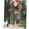 My Custom Style Poster Locandina Stampata su Carta Fotografica 200gr. #Arte-Narciso, Waterhouse#. 40x30cm
