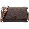 Michael Kors Borsa a tracolla marrone, 22 x 15 x 5 cm, in pelle, marrone