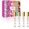 SO...? Unique Premium - Set regalo di profumo da donna, caramella alla vaniglia, pisello dolce, fiori bianchi, crema al tartufo, Eau De Toilette con profumo di lunga durata, misura da viaggio per