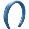 Alpenflüstern Jaquard - Cerchietto per capelli da donna, antiscivolo, per Dirndl (azzurro) ADV152