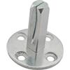 VINLIN Maniglione fittizio per maniglia della porta nessuno giro fisso 8 mm Taylor mandrini adattatore maniglia per porte doppie