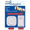 Bravo Campanello Wireless Kin- Plug In, 36 Suonerie Differenti