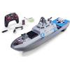 Carson 500108050 RC- Guardia Costiera 2.4G 100% RTR - Barca telecomandata, barca RC, barca telecomandata per bambini e adulti, incluso il telecomando