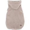 Ferribiella Maglioncino BIJOUX per Cani, Morbido Cappotto Invernale, color Tortora, con Collo Alto Incrociato e Fodera Interna, per Cani di Taglia Piccola (39 cm)