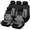 GKLYJCDR Coprisedili Auto, per Renault Modus Grand Modus Wind Zoe R135 R110 R240 Auto Anteriori Copri-Sedile Set Soft Confortevole Traspirante Protezione per Sedili Auto,B