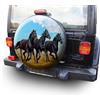 Auto-Bra AB3-00787 - Copertura per ruota di scorta, motivo: cavallo, 68 x 21 cm, larghezza 21 cm