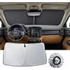 LUWU [Aggiornato] Parasole Auto Compatibile con Volvo XC40 C40 Recharge EX40 2018-2025 2026 Parasole Parabrezza Interno Pieghevole Protezione UV e Calore Accessori XC40 C40