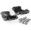 Generic For Yamaha for Tenere700 Riser manubrio for TENERE 700 World for Raid for T7 for Rally Estensione manubrio moto Morsetto di montaggio rialzato Distanziale 30mm Nero