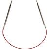 ChiaoGoo Aghi per maglieria in acciaio inossidabile da 16 pollici (40 cm) circolari in pizzo rosso;Taglia US 9 (5,5 mm) 7016-9