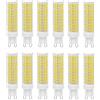 Generic Lampadine LED G9 15W Equivalenti 150W Lampadina alogena CRI 80+ 1500LM Non dimmerabile Per lampadari plafoniere lampade da tavolo camera letto cucina soggiorno(Natural White 4000K,12pack)